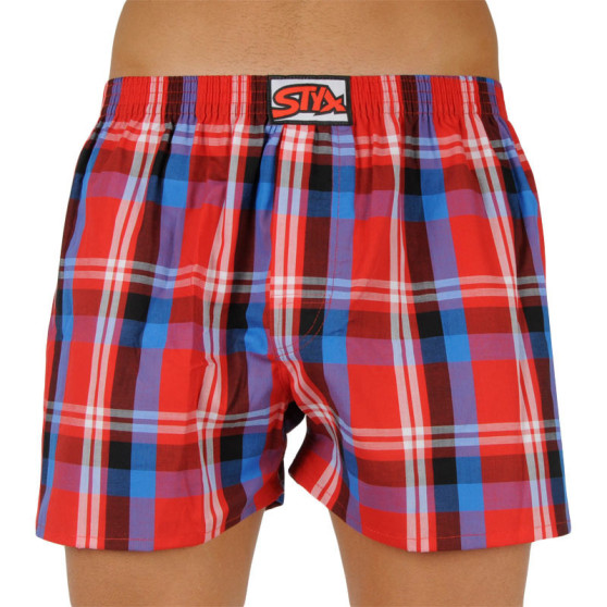 Senza confezione - Boxer da uomo Styx classic elasticizzati multicolore (A903)