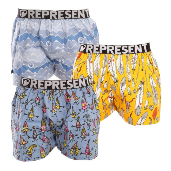 3PACK Boxer da uomo Represent exclusive Mike (7828995)