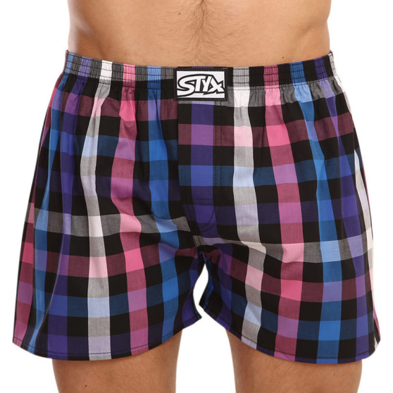 Boxer da uomo Styx classic elasticizzati multicolore (A917)