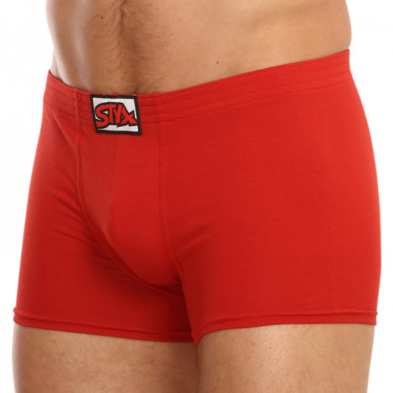 Boxer da uomo Styx classico elastico rosso (Q1064)