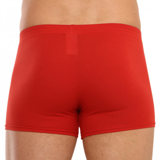 Boxer da uomo Styx classico elastico rosso (Q1064)