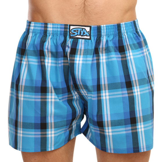 Boxer da uomo Styx classic rubber oversize multicolore (E913)