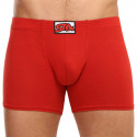 Boxer uomo Styx lungo classico elastico rosso (F1064)