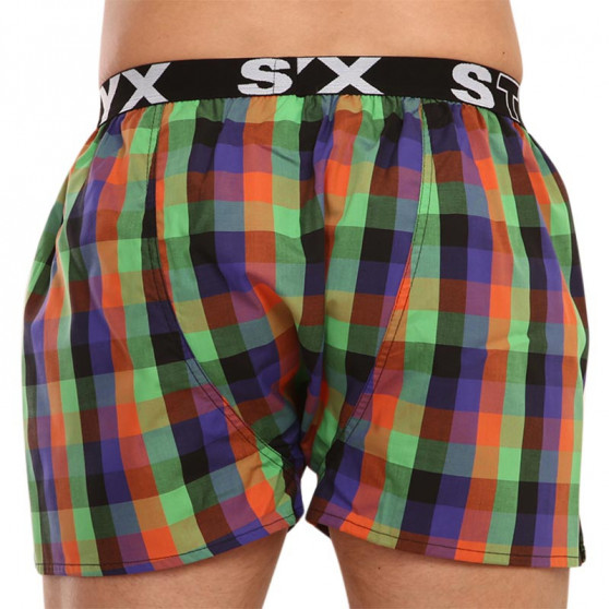 Boxer da uomo Styx sport elastico multicolore (B912)