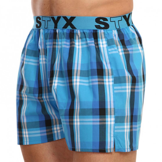 Boxer da uomo Styx sport elastico multicolore (B913)