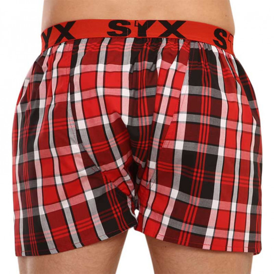 Boxer da uomo Styx sport elastico multicolore (B914)