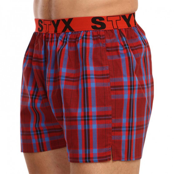 Boxer da uomo Styx sport elastico multicolore (B916)