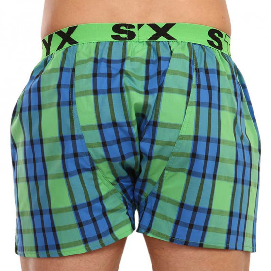 Boxer da uomo Styx sport elastico multicolore (B918)