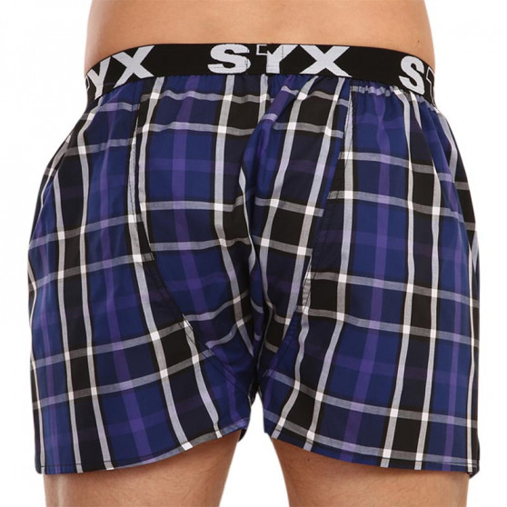 Boxer da uomo Styx sport elastico multicolore (B919)