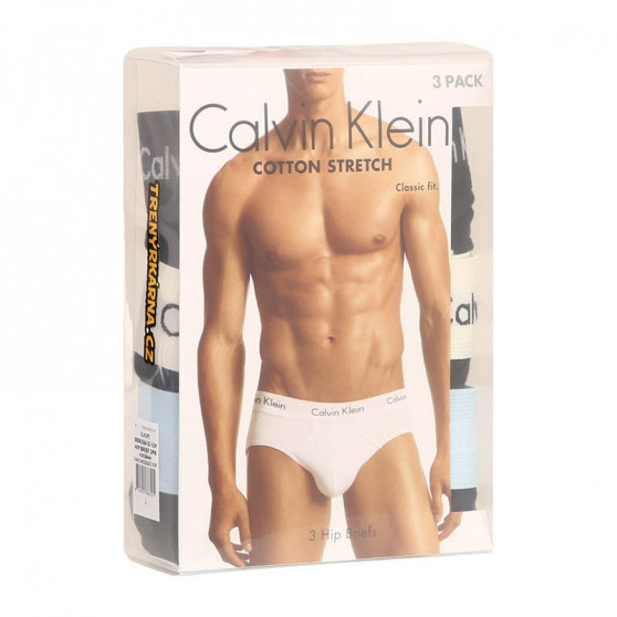 3PACK slip uomo Calvin Klein nero (U2661G-1UV)