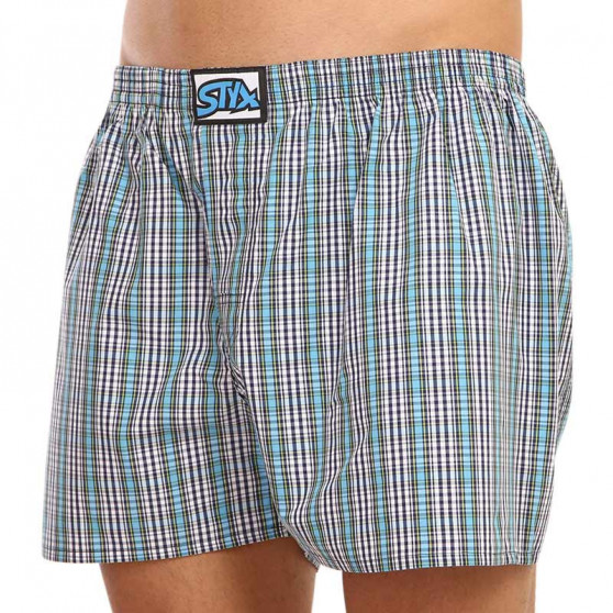 Boxer da uomo Styx classic elasticizzati multicolore (A112)