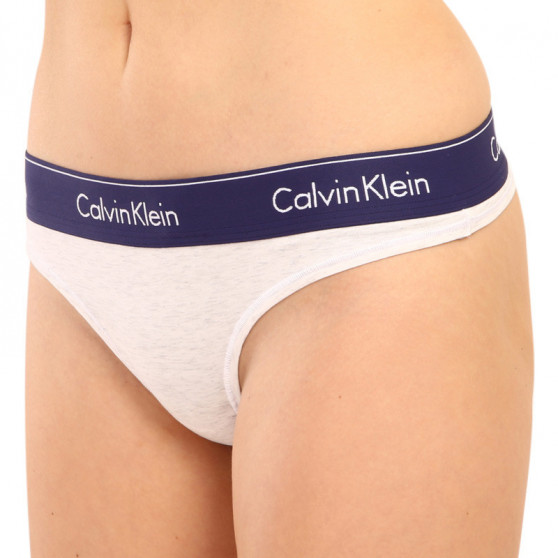 Perizoma donna Calvin Klein grigio (F3786E-PHH)