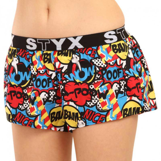 Boxer da donna Styx arte sport gomma poof (T1153)