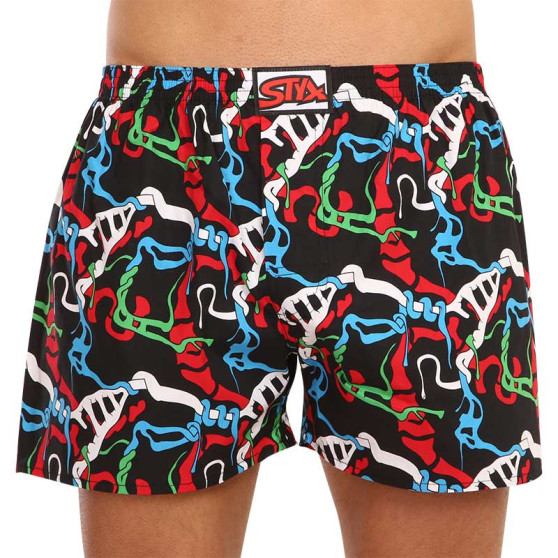 Boxer da uomo Styx art classic rubber jungle (A1157)