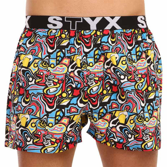 Boxer da uomo Styx arte sport gomma schizzo (B1254)