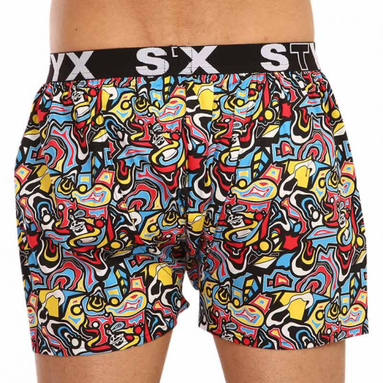 Boxer da uomo Styx arte sport gomma schizzo (B1254)