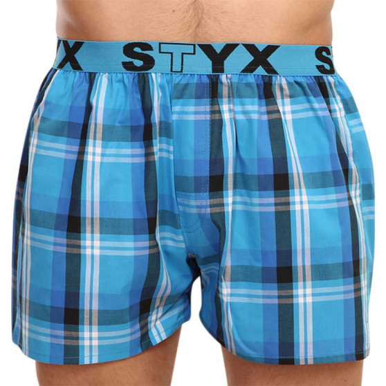 10PACK Boxer da uomo Styx sport gomma (B911234567890)