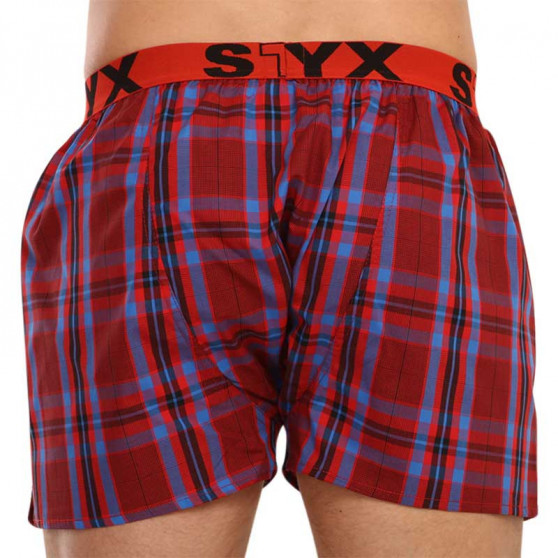 10PACK Boxer da uomo Styx sport gomma (B911234567890)