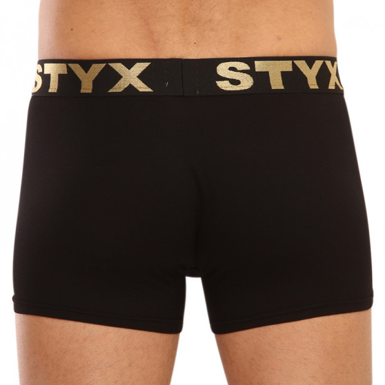 Boxer da uomo Styx / KTV sport gomma nero - gomma nera (GTC960)