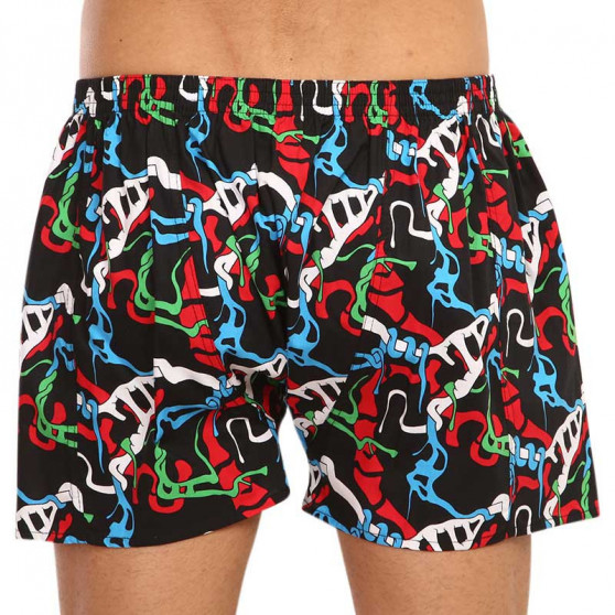 Senza confezione - Boxer da uomo Styx classic elasticizzati multicolore (A1157)