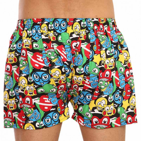 Senza confezione - Boxer da uomo Styx classic elasticizzati multicolore (A1155)