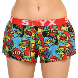 Boxer da donna Styx arte sport gomma boom (T955)