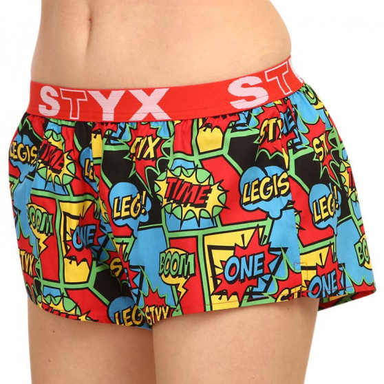 Boxer da donna Styx arte sport gomma boom (T955)