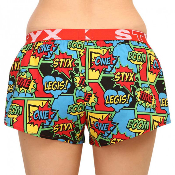 Boxer da donna Styx arte sport gomma boom (T955)