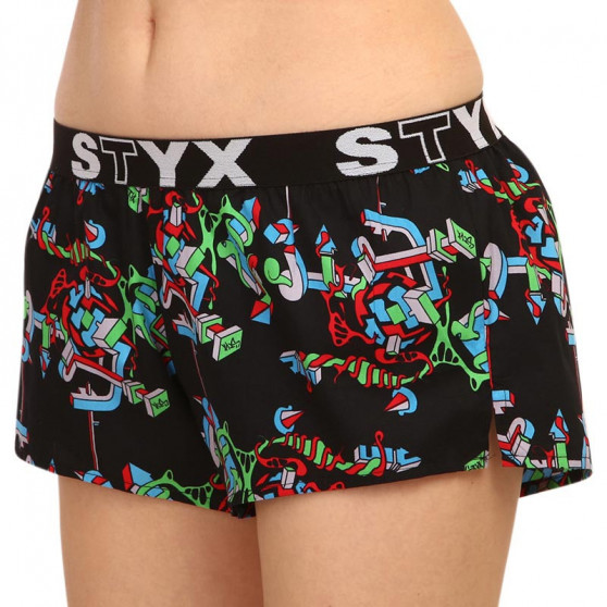 Boxer da donna Styx arte sportiva struttura in gomma (T958)