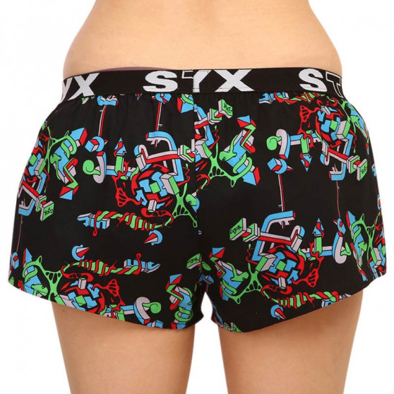 Boxer da donna Styx arte sportiva struttura in gomma (T958)