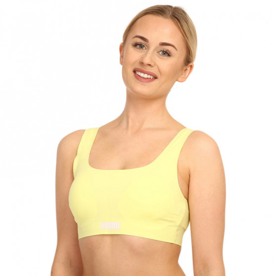 Reggiseno sportivo da donna Puma giallo (100001239 002)