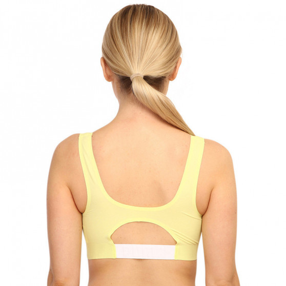 Reggiseno sportivo da donna Puma giallo (100001239 002)