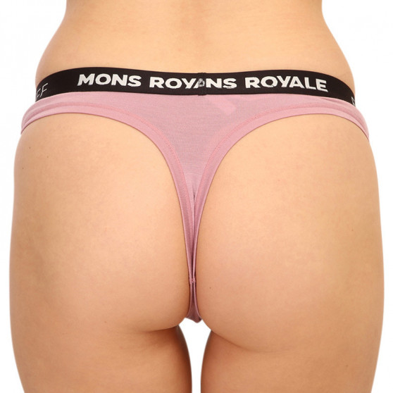 Perizoma donna Mons Royale rosa merino (100311-1015-393)