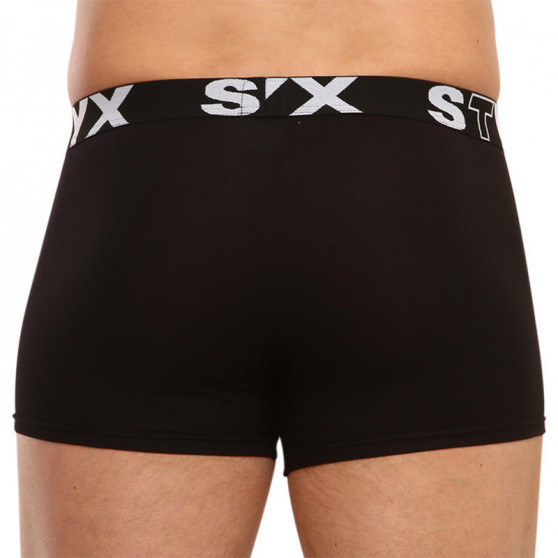 3PACK boxer uomo Styx sport elastico nero (G9606060)