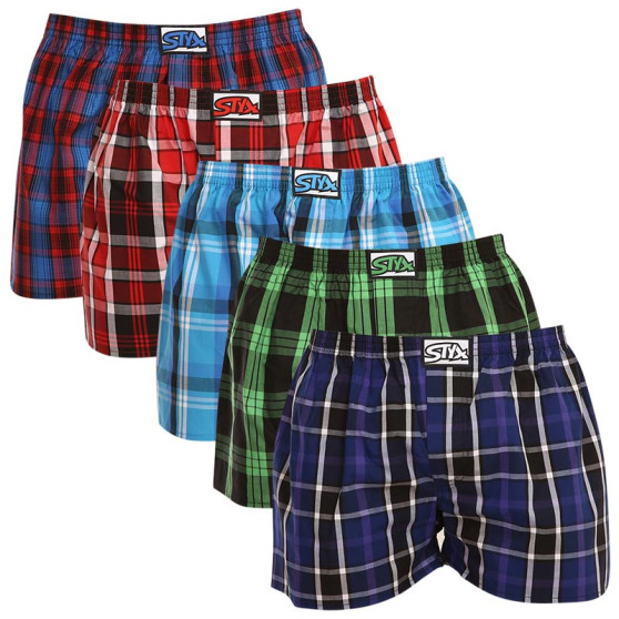 5PACK Boxer da uomo Styx classic elastic multi-color (A91113141519)