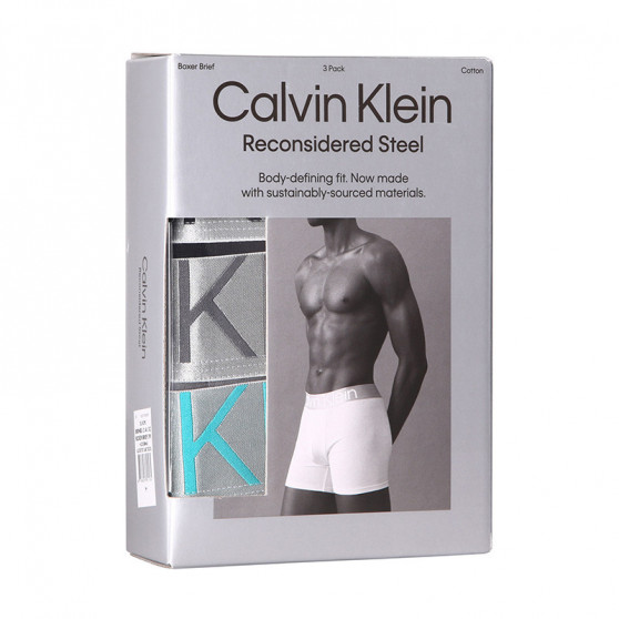 3PACK boxer uomo Calvin Klein multicolore (NB3131A-13C)