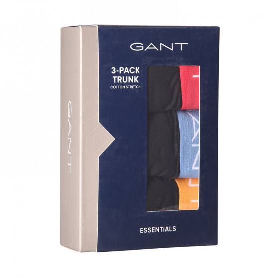 3PACK boxer da uomo Gant nero (902213003-005)