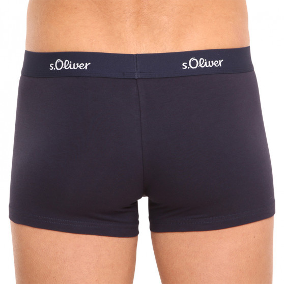 3PACK boxer uomo S.Oliver blu scuro (JH-34H-18617715)