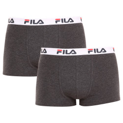 2PACK boxer uomo Fila grigio (FU5016/2-248)