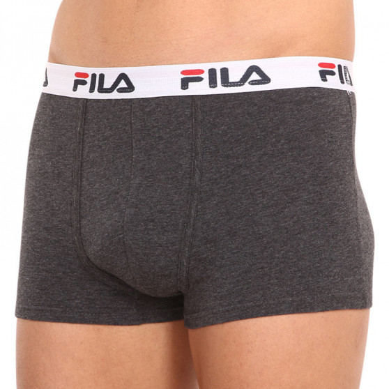 2PACK boxer uomo Fila grigio (FU5016/2-248)