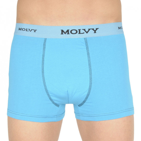 2PACK Boxer da uomo Molvy multicolore (2MP-305-BEU)