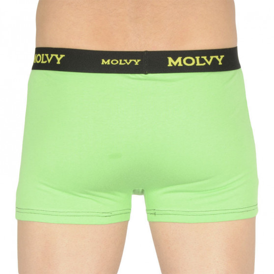 2PACK Boxer da uomo Molvy multicolore (2MP-2637-BEU)