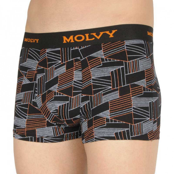 2PACK Boxer da uomo Molvy multicolore (2MP-2637-BEU)