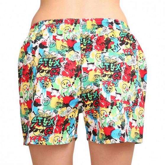 Boxer da donna Styx emoji (DTD954)