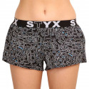 Boxer da donna Styx arte sport gomma scarabocchio (T1256)