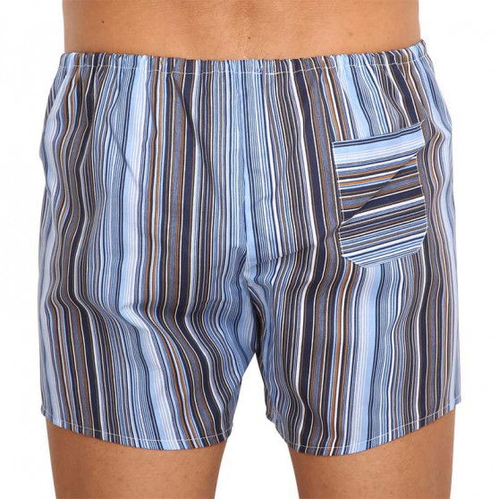 Boxer classici da uomo Foltýn blu con strisce