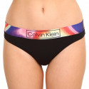 Perizoma da donna Calvin Klein nero (QF6857E-UB1)