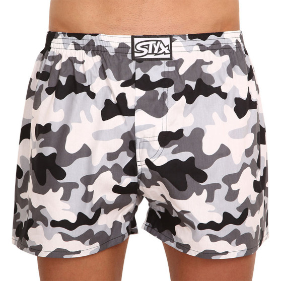 Boxer da uomo Styx art classic rubber camouflage (A1457)