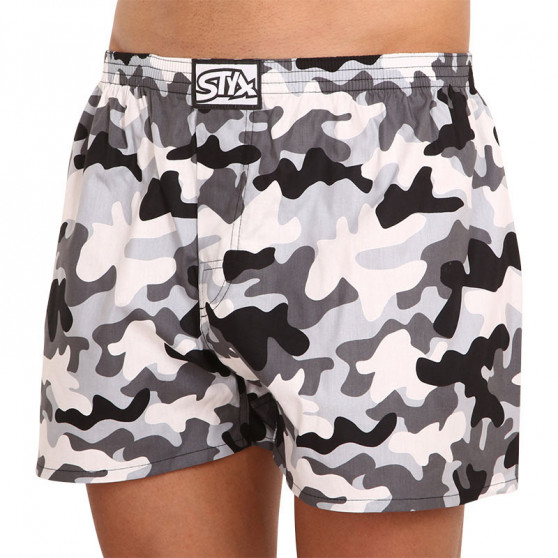 Boxer da uomo Styx art classic rubber camouflage (A1457)