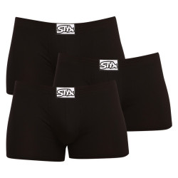 3PACK boxer uomo Styx classic elastic black (Q9606060)